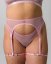 Pink Suspender Belt - Velikost: Na míru