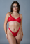 Red Adjustable Thong - Velikost: M/L