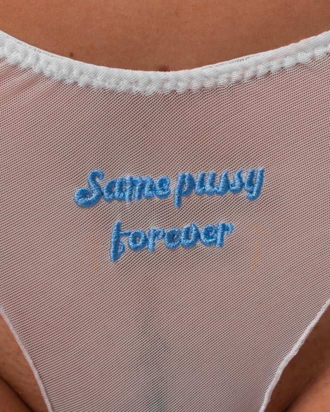 Same Pussy Forever V-cut Thong - Velikost: XXL