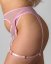 Pink Suspender Belt - Velikost: Na míru
