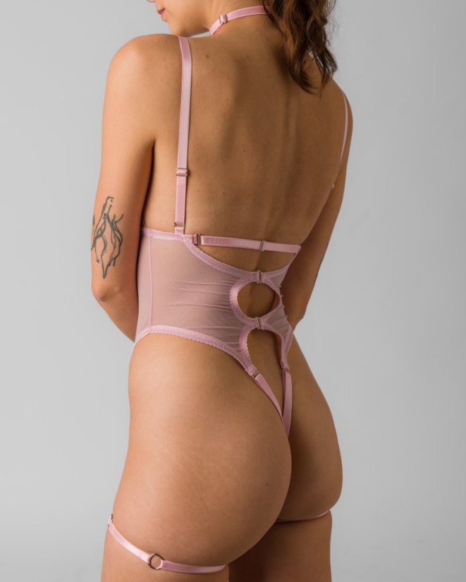 Pink Switch Bodysuit - Velikost: Na míru
