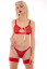 Red Adjustable Thong - Velikost: M/L